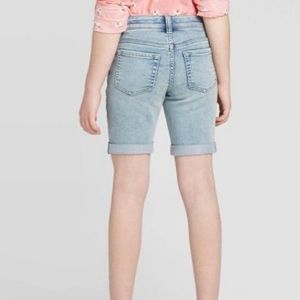 Girls' Cat and Jack Soft Bermuda Jean Shorts